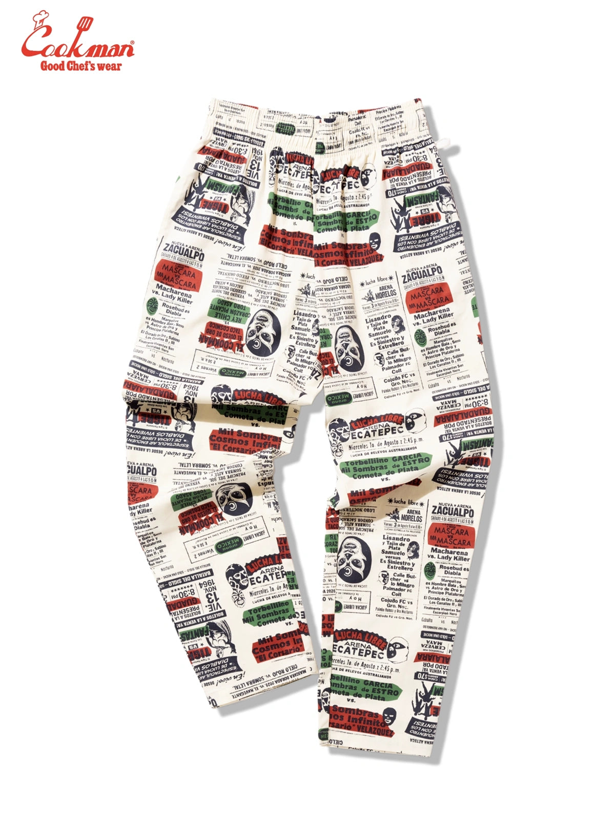 シェフパンツ Chef Pants Lucha Libre 231-63801