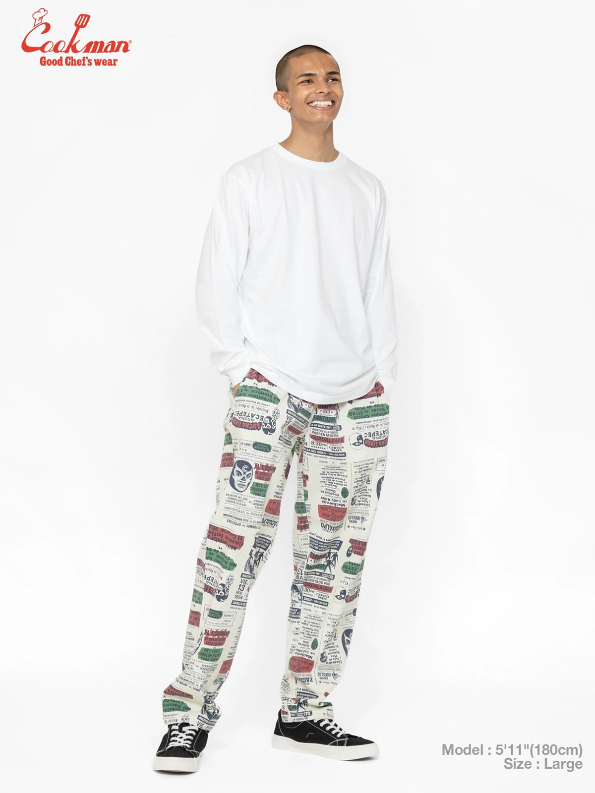 シェフパンツ Chef Pants Lucha Libre 231-63801