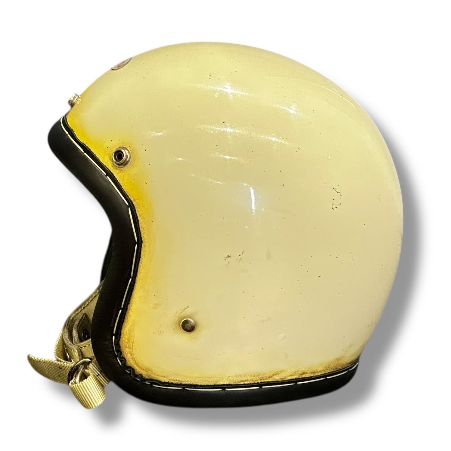 革巻きBEETLE LAC IVORY/アイボリー L.A.C PATINA version 白ダブルストラップ