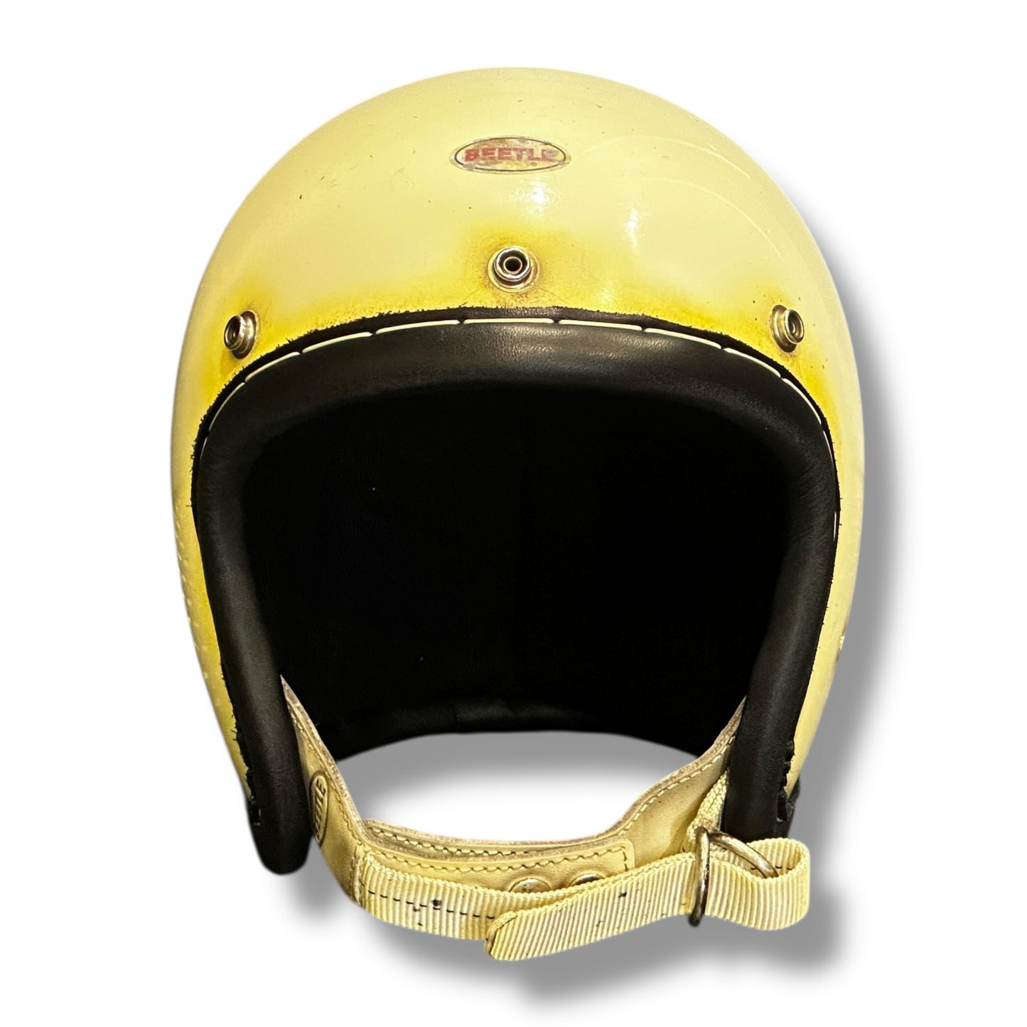 革巻きBEETLE LAC IVORY/アイボリー L.A.C PATINA version 白ダブルストラップ