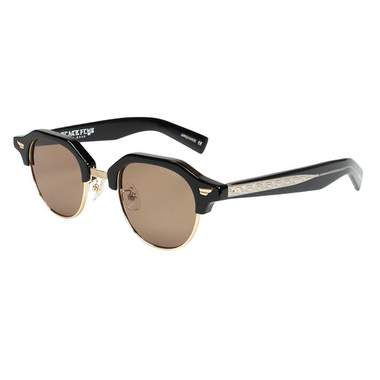 FLY COMMANDER BLACK-GOLD/L.BROWN